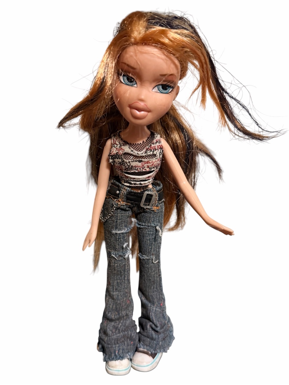 Vintage Y2K MGA 2001 BRATZ Yasmin Doll Highlighted Hair